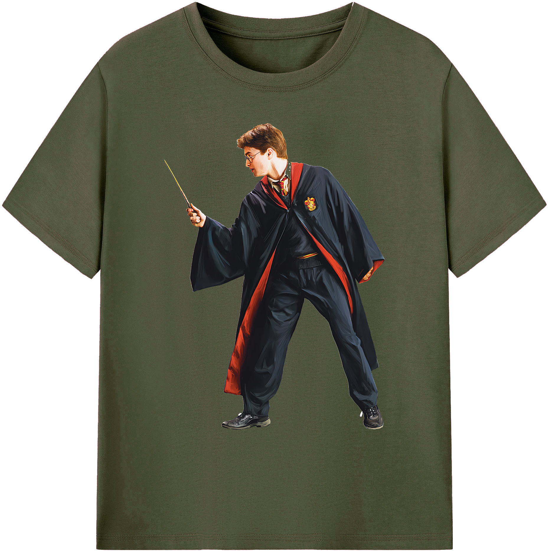 （画像用） Harry Potter ハリー・ポッターシリーズ 綿100％ メンズ半袖Tシャツ｜肌触りやわらか＆通気性